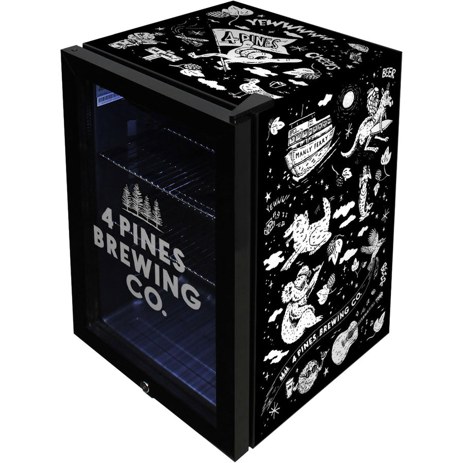 4 Pines Bar Fridge 70L