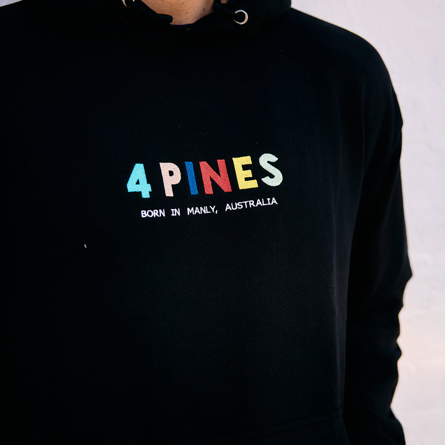 4 Pines The Beers Hoodie Black