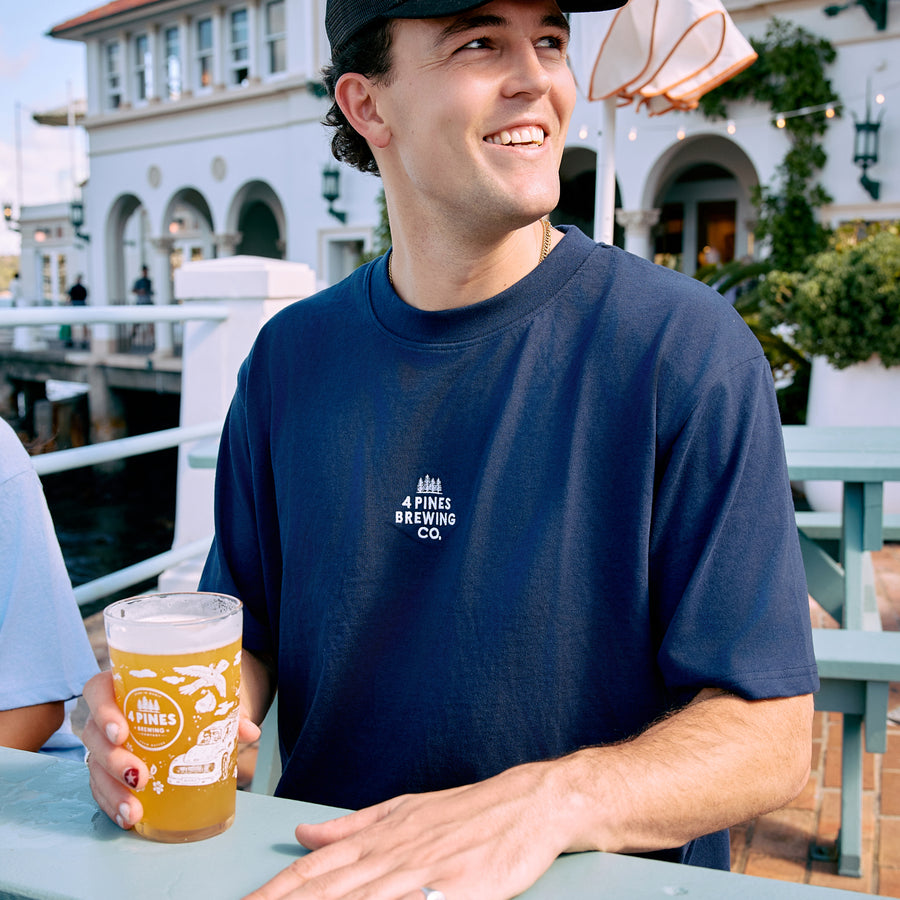 4 Pines Trucker Cap Black