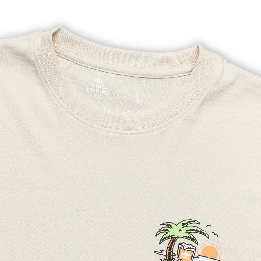 4 Pines Galah Tee Oat