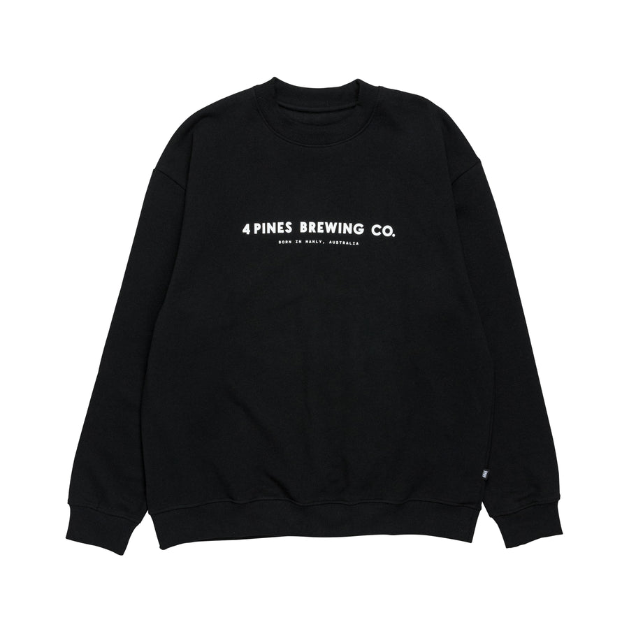4 Pines Crewneck Black