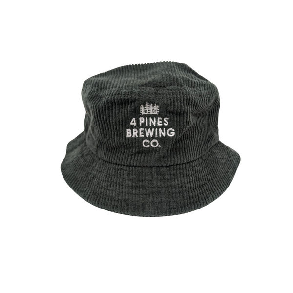 4 Pines Logo Cord Bucket Hat