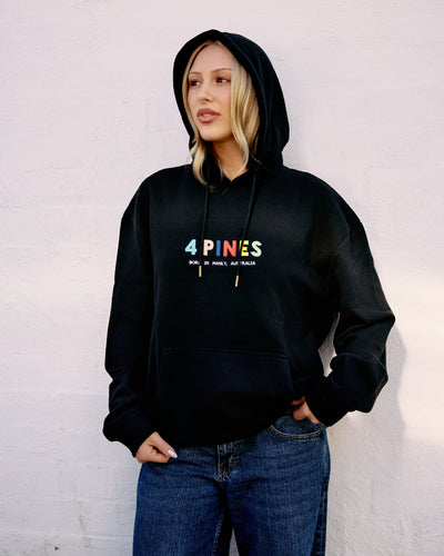 4 Pines The Beers Hoodie Black