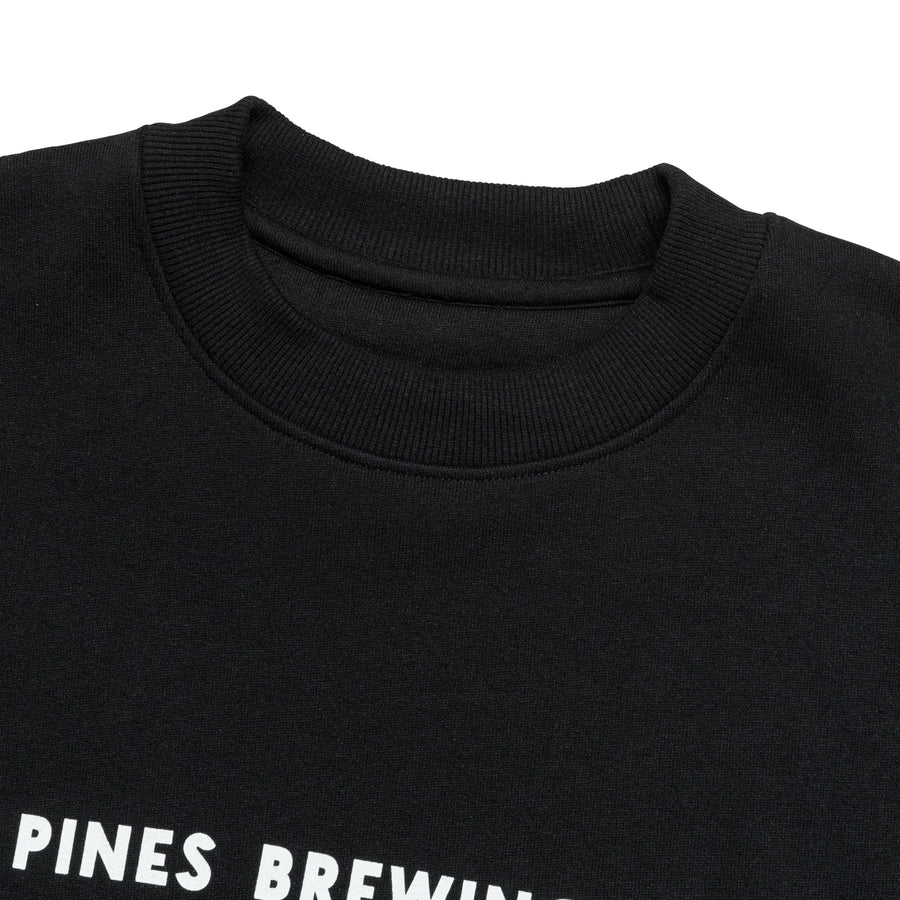 4 Pines Crewneck Black