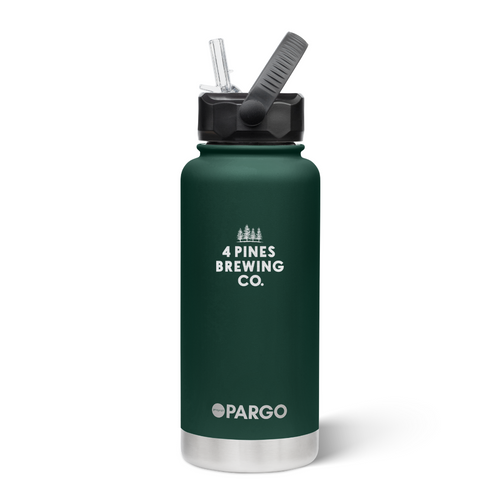 PARGO x 4 Pines 950ml Insulated Bottle Forest Green