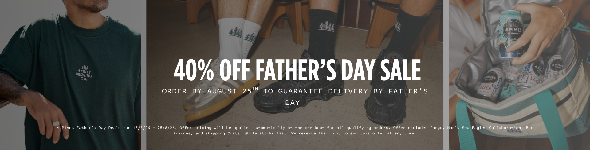 40% Off Fathers Day Sale