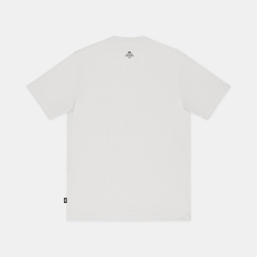 4 Pines Daisy Pint Tee White