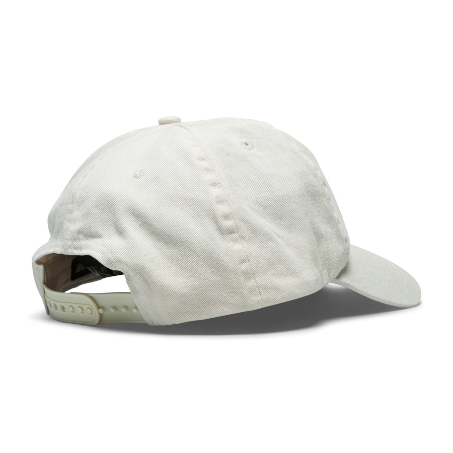 4 Pines White Dad Cap Lettering